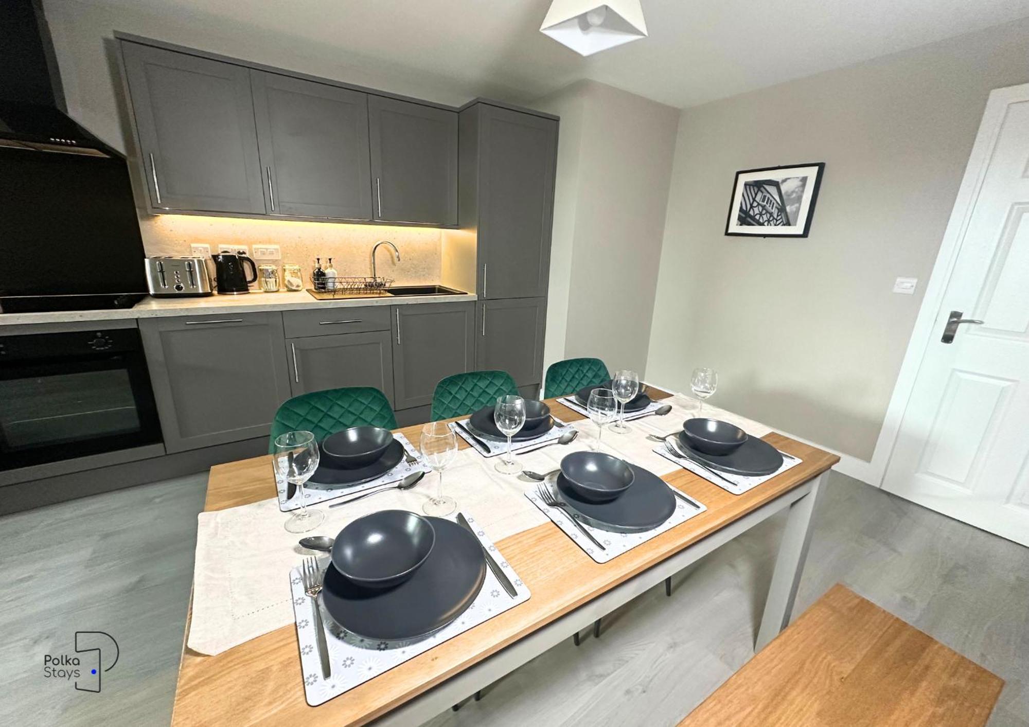 Apartment Hanley, Stoke - Modern Spacious By Polkastays *