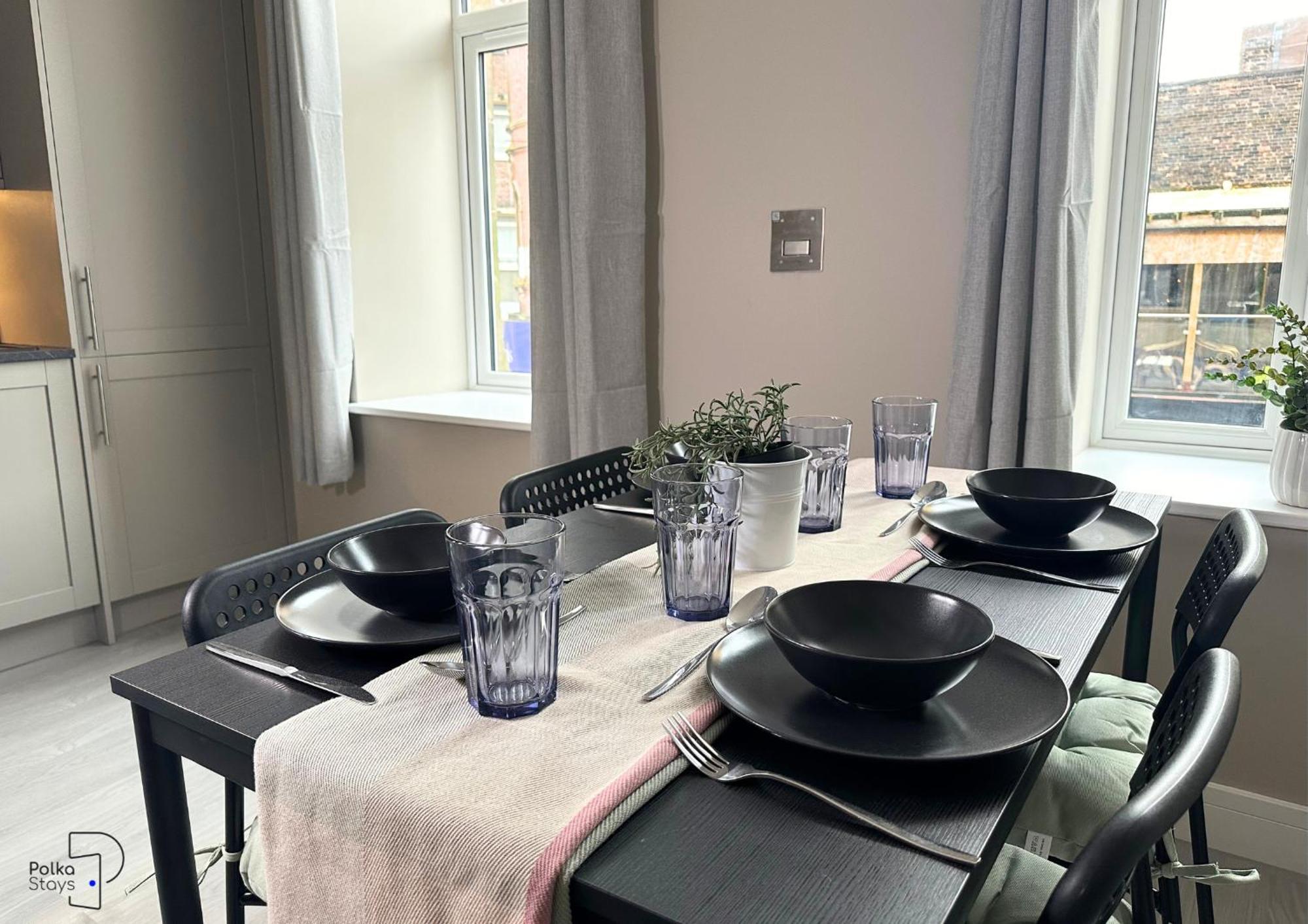 Hanley, Stoke - Modern Spacious By Polkastays Apartment Hanley